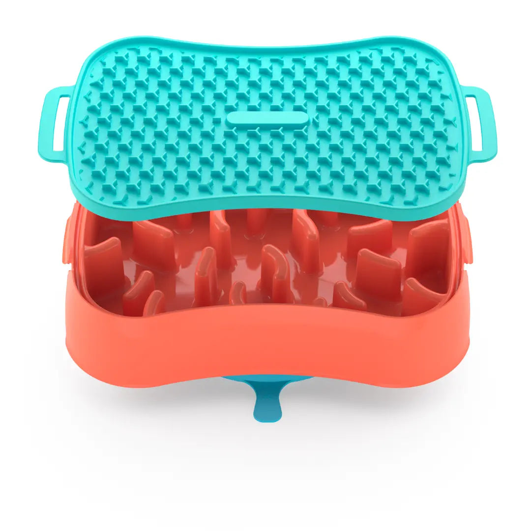 4-In-1 Slow Feeder Dog Bowl (Modalyst)