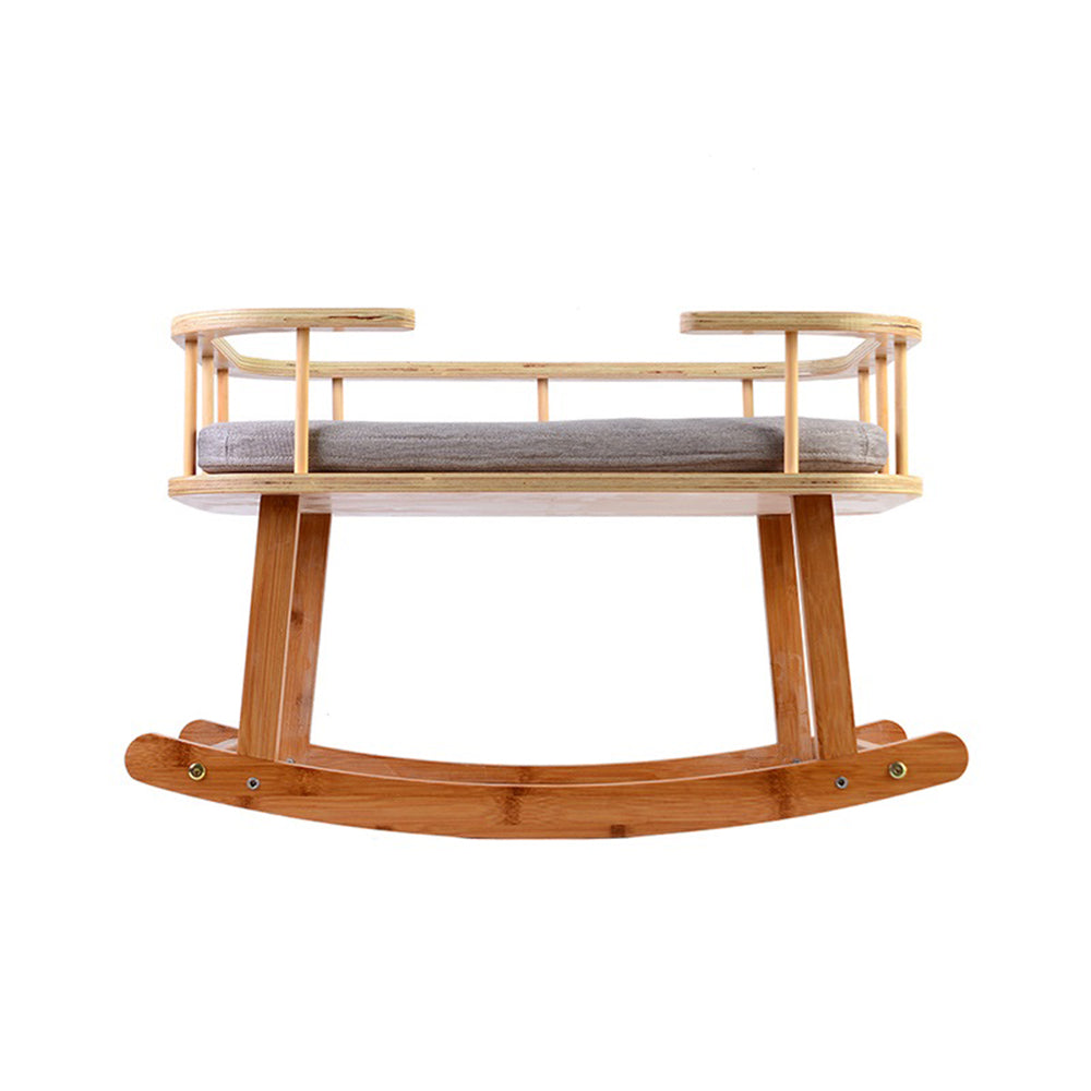 INSTACHEW Rockaby Pet Bed, Comfy and Portable Kitten Couch With Soft Cushion for Small, Medium Cats, Dogs, Long Lasting