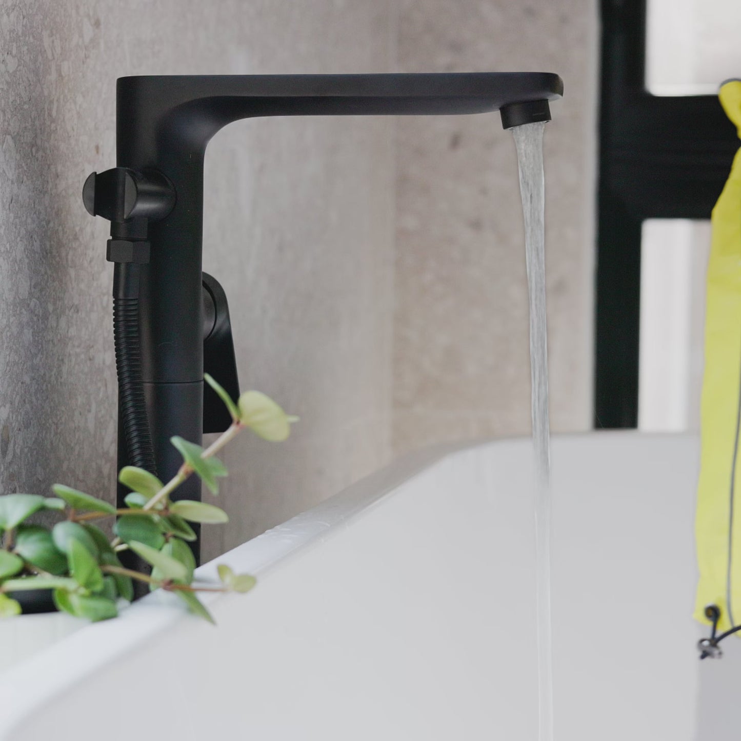 Reversible Elasto-Fit Raincoat - Yellow