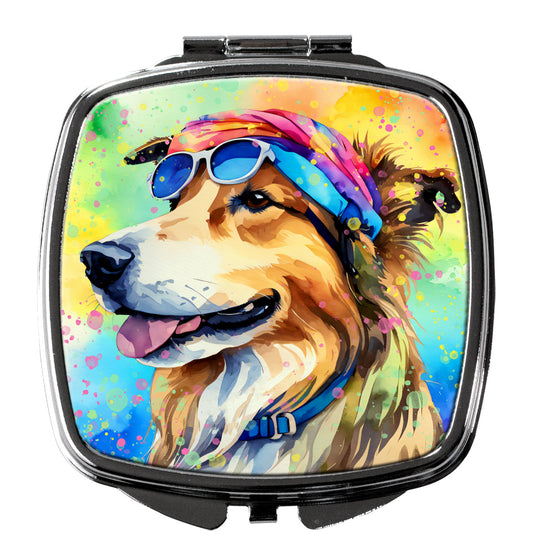 Collie Hippie Dawg Compact Mirror