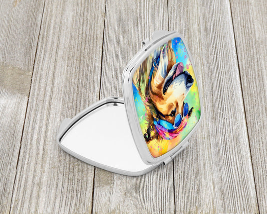 Collie Hippie Dawg Compact Mirror