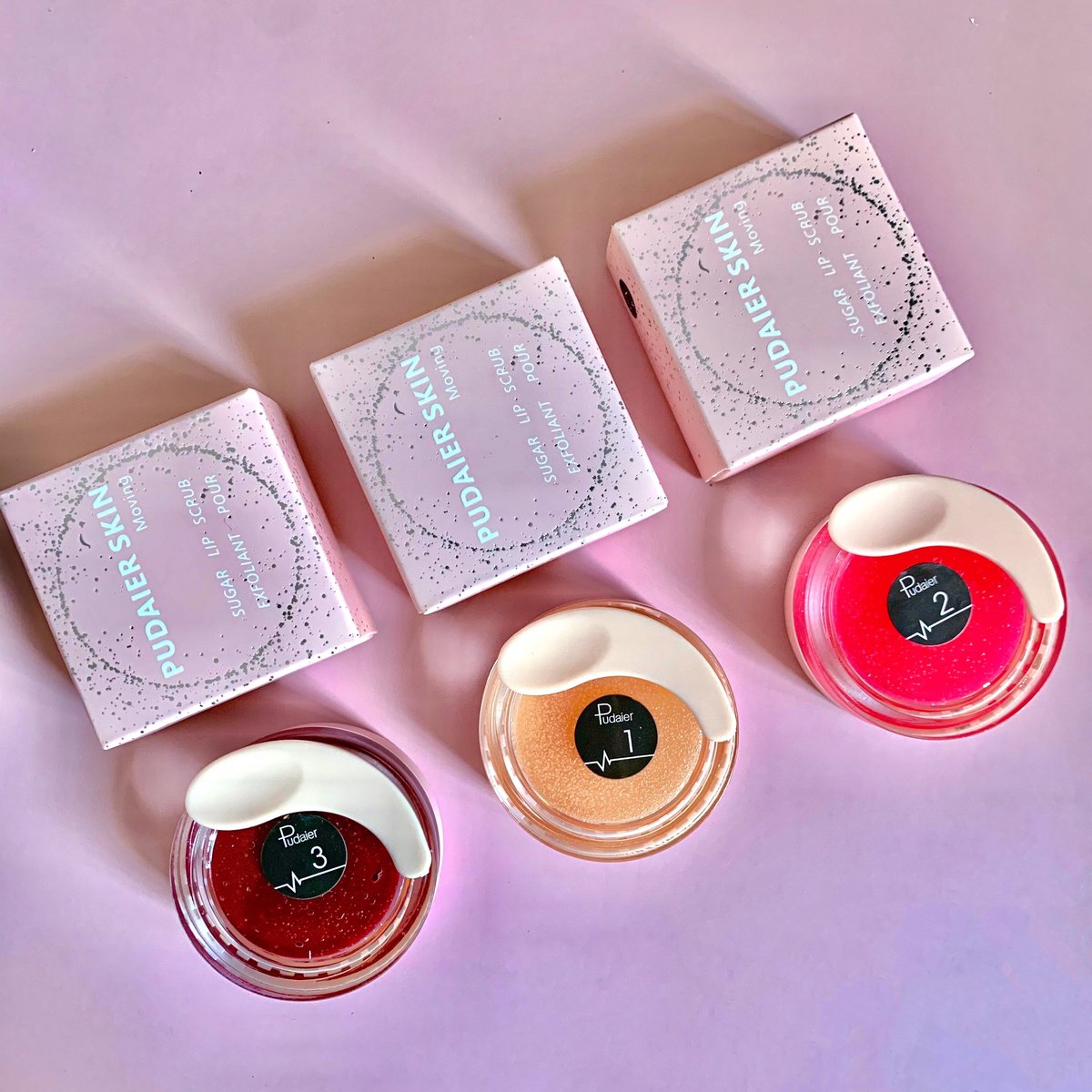 Pudaier Lip Scrub Color #02 - Grape