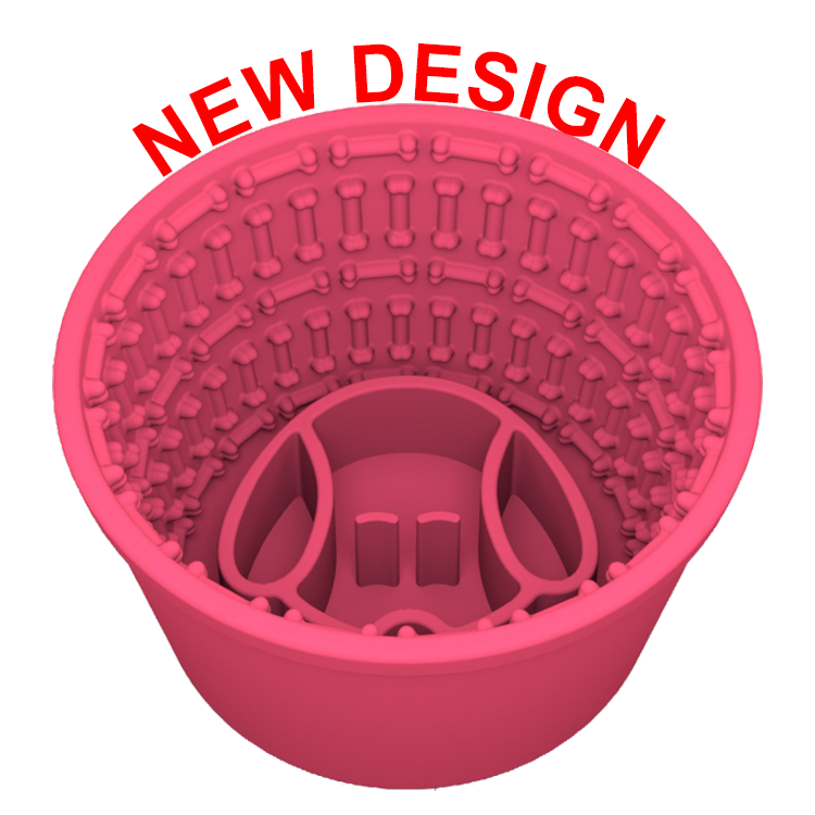 Pet Silicone Slow Feeder -Silicone Slow Cup For Pet