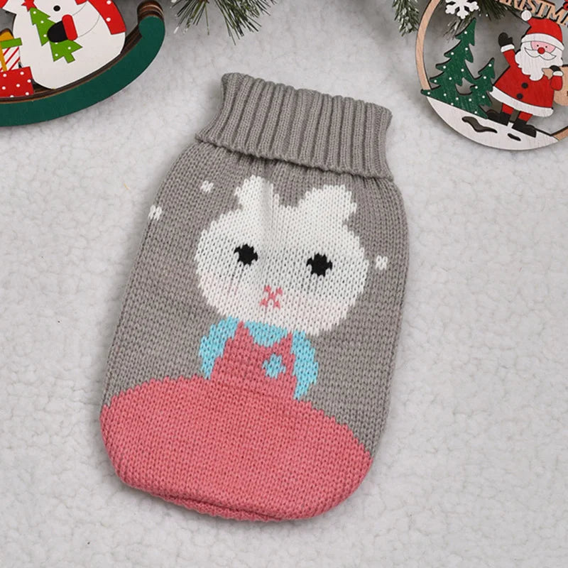 Christmas Cat Sweater Winter Warm Pet Costume for Cats