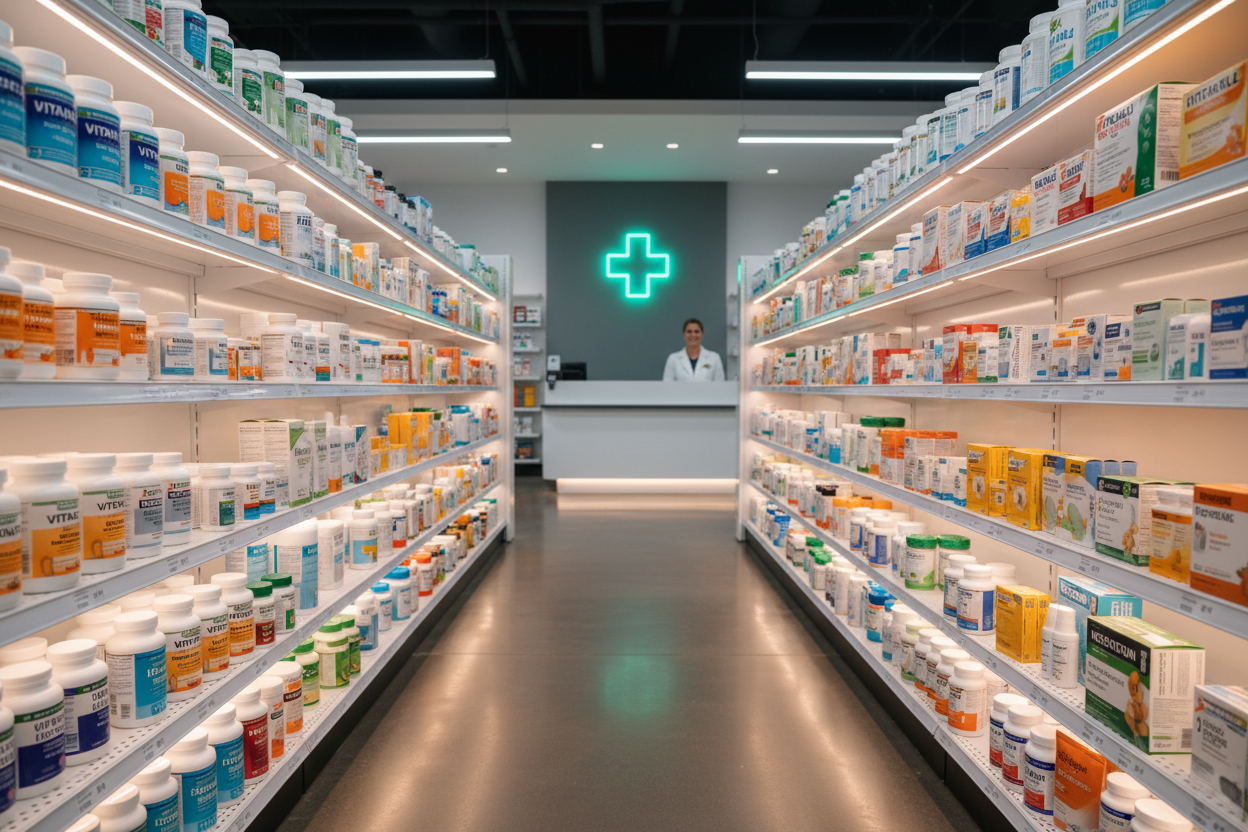 Retail pharmacy OTC Products 